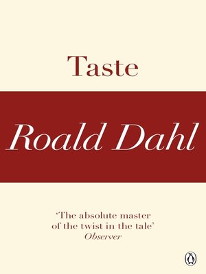 cover image of Taste (A Roald Dahl Short Story)
